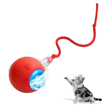 Pelota interactiva cuerda Roja