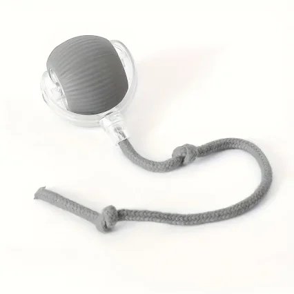 Pelota interactiva cuerda gris